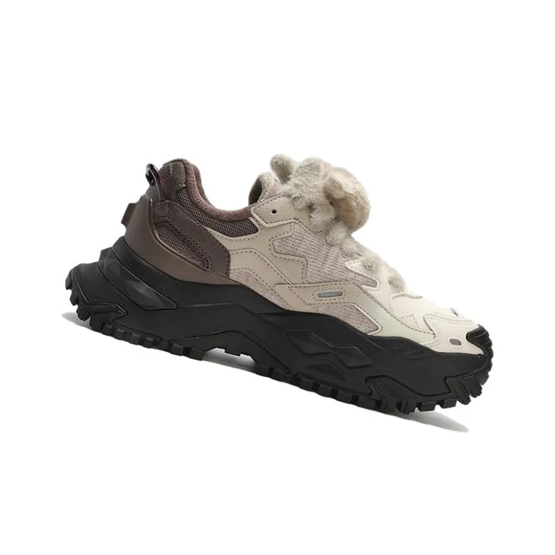FILA FUSION Bianco Platform Sneakers 'White Beige Brown' Women's-1