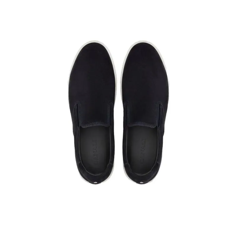 Canali Men's Casual Shoes Men Low-Top Blue-2