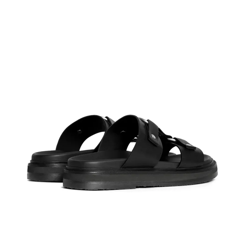CELINE Slide Slippers Men's Black-3