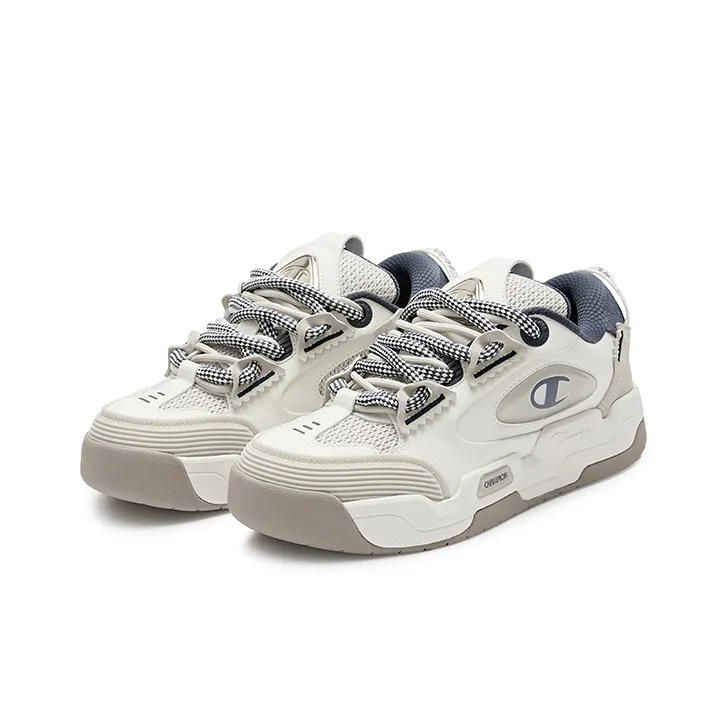 Champion Valve V324 Low Top Skateboard Shoes Men's Ecru-2