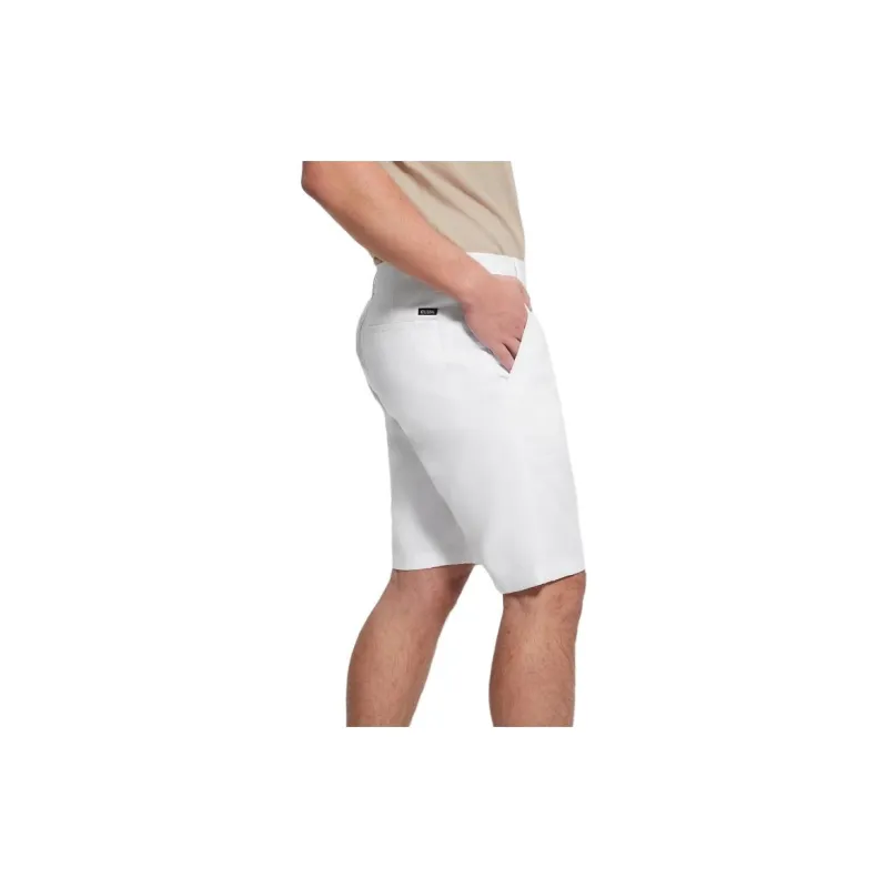 GUESS Eco Resort Linen Shorts Casual Shorts Men's White-2