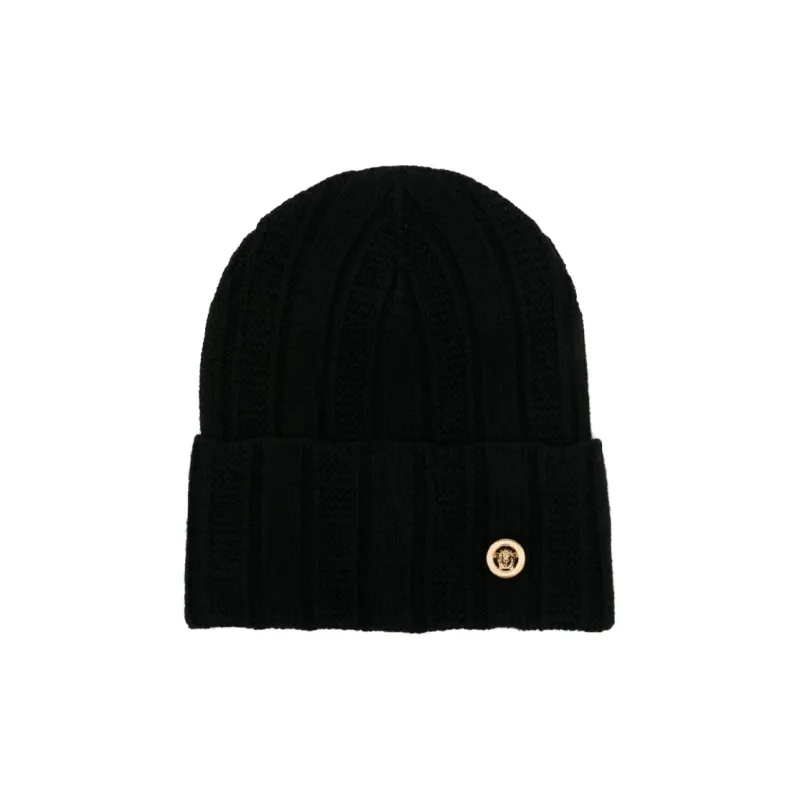 VERSACE Medusa Ribbed Beanie-0