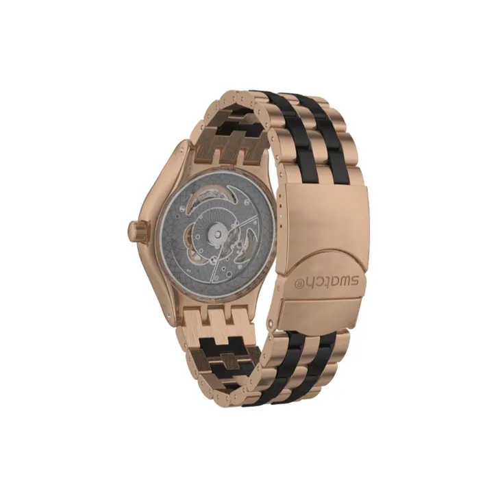 SWATCH Men Black Watch YIG400G-2