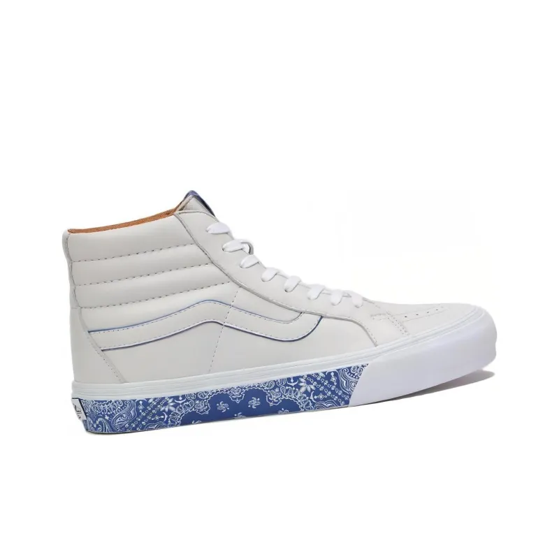 Sk8 Vans Hi Reissue Lx 'Bandana White True Blue'-1