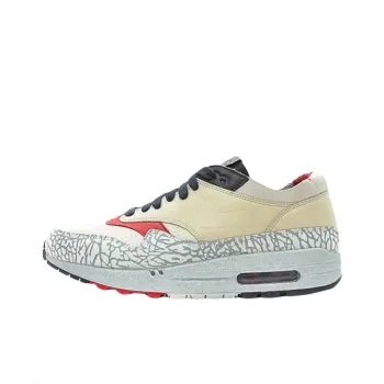 Nike Air Max 1 Nl Premium Elephant Print Neutral Grey Varsity Red 2005