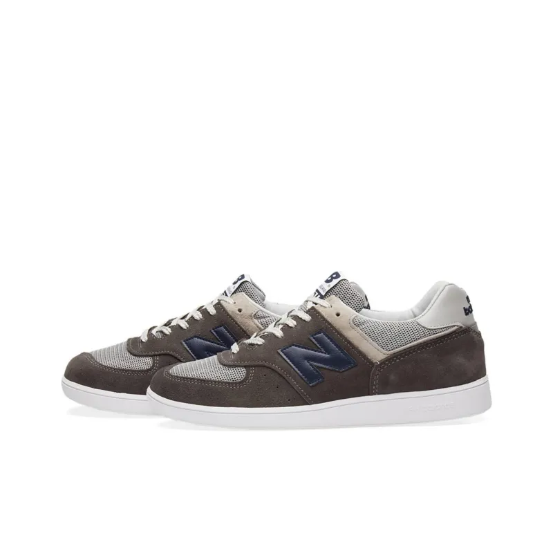 New Balance Flimby Durable Breathable Low Top Skateboard Shoes Men's Gray-1