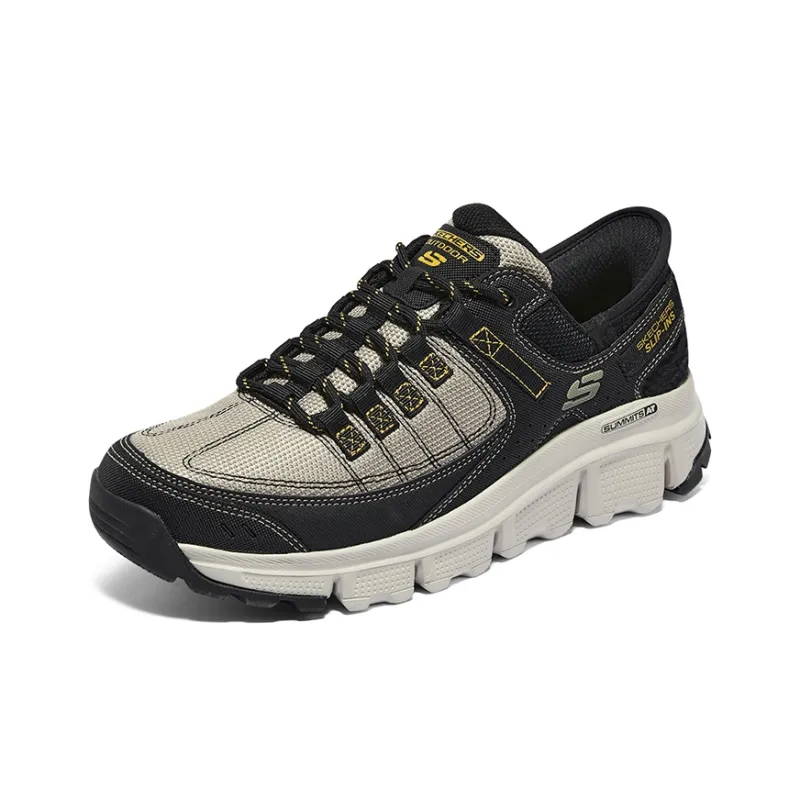 Skechers Hands Free Slip Ins Anti Slip Wear Resistant Low Top Outdoor Shoes Men's Taupe-2