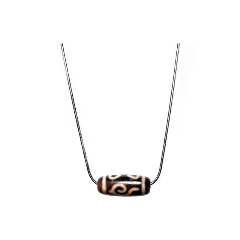 MOUNTAINS AND MANS Agate Jade Necklaces Unisex-4