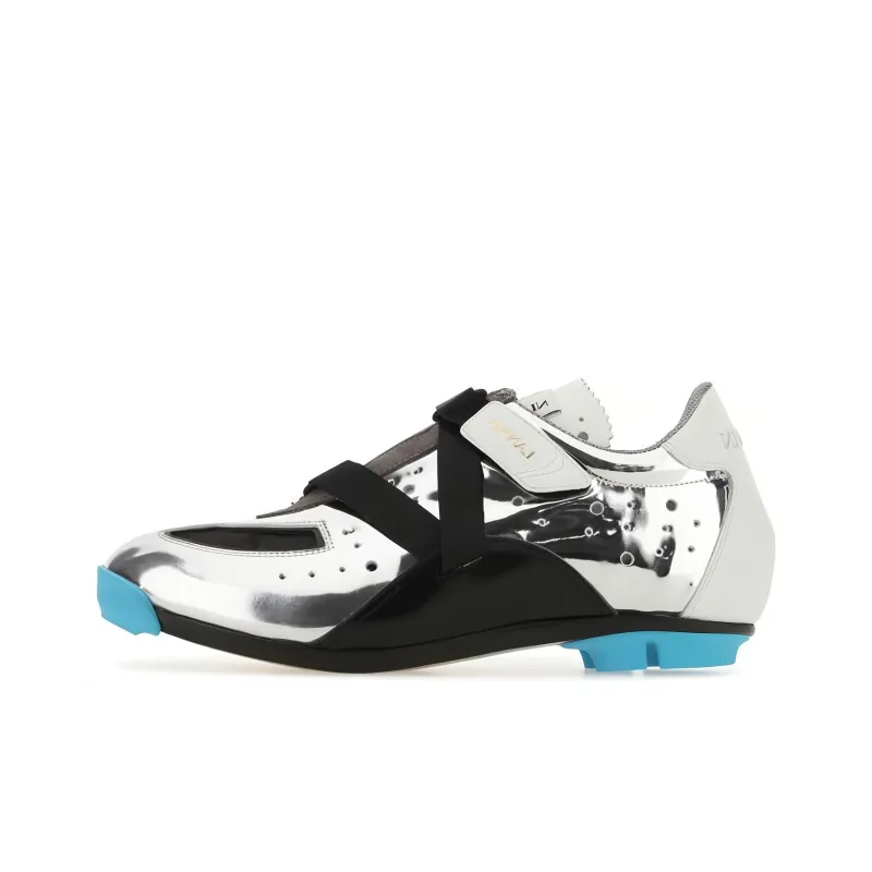 Lanvin Cushioned Slip Resistant Lightweight Low Top Casual Shoes Men's Silver-0