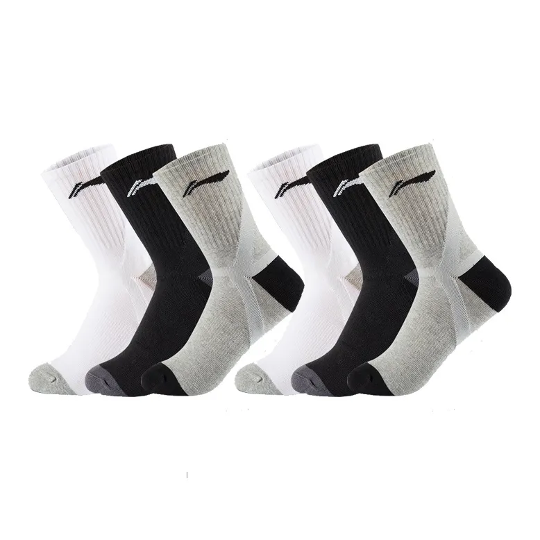 LINING Unisex Mid Calf Socks-3