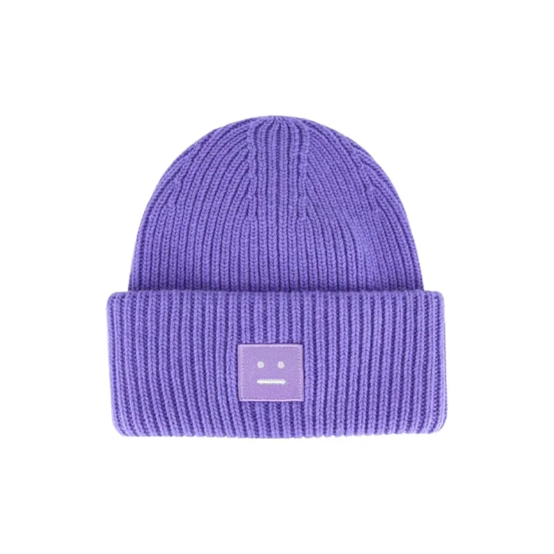 Lackpard Wool Knitted Fabric Beanies Unisex-6