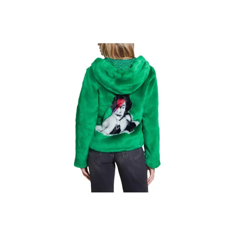 GUESS Jackets Coats Women's Green-2