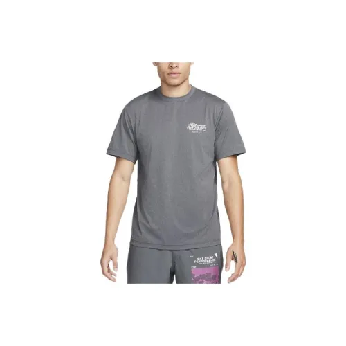 Nike T-Shirts Men Iron Gray