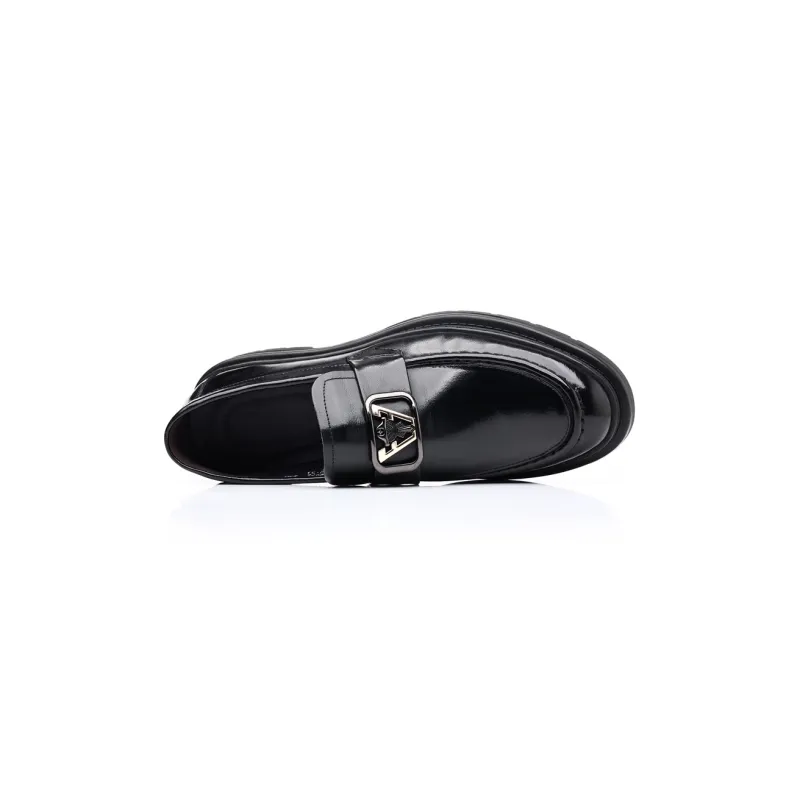 ZUWUDONG Loafers Men Black-2