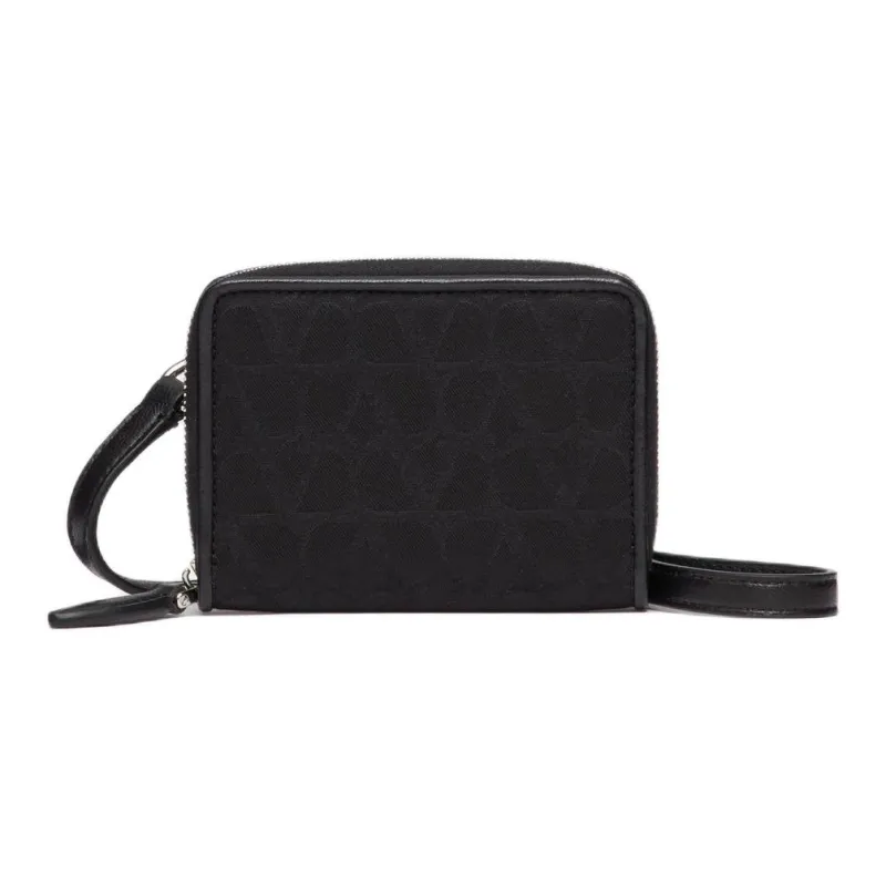 Valentino GARAVANI Fabric Wallet Men's Black-0