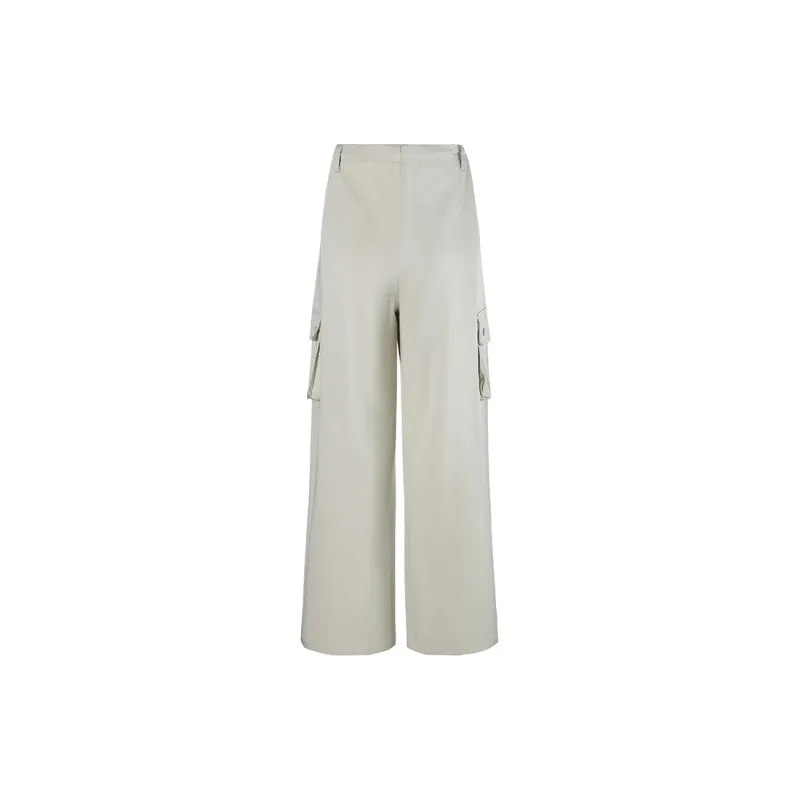 Wen Shan Casual Pants Women's Light Apricot-1