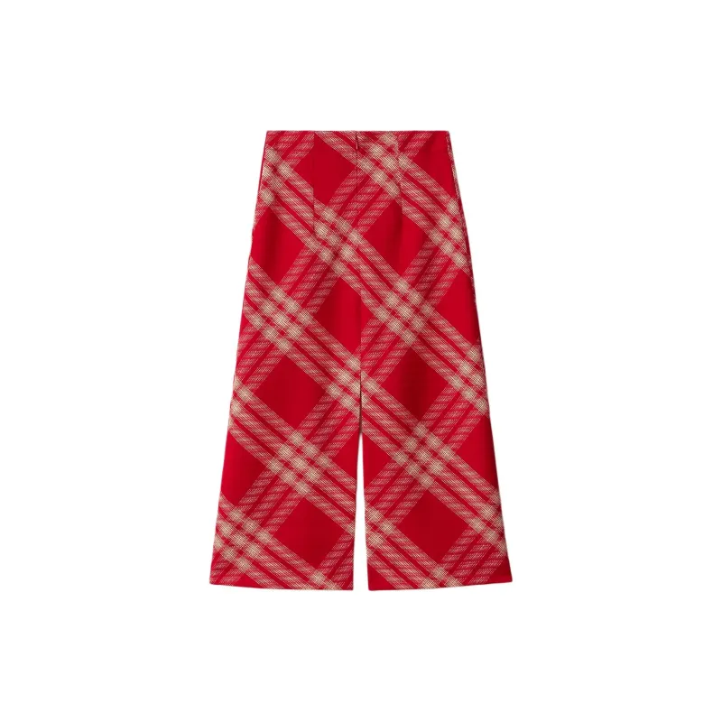 Burberry Casual Long Skirts Women's Red-1