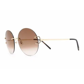 Cartier Round-frame Metal Sunglasses