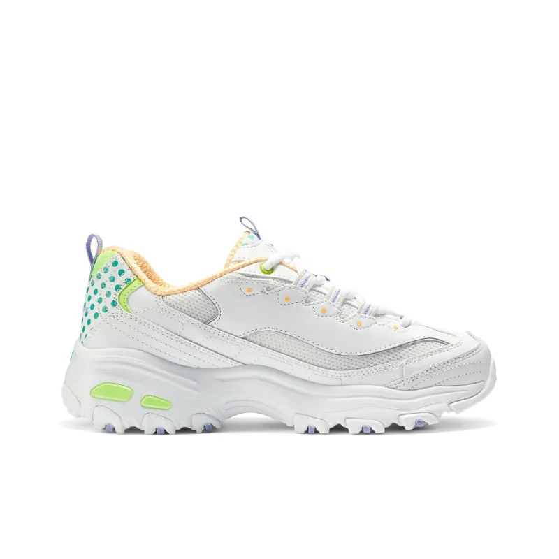 Skechers D'LITES 1.0 Anti Slip And Wear Resistant Breathable Low Top Casual Shoes-1