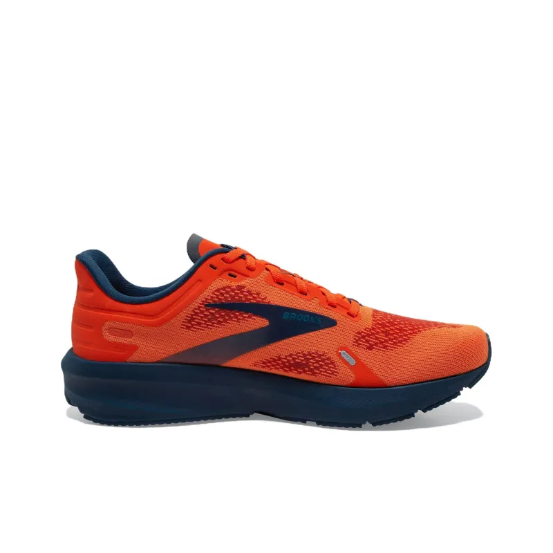 Brooks Launch 9 Anti Slip Wear Resistant Low Top Marathon Running Shoes Men's Orange-1