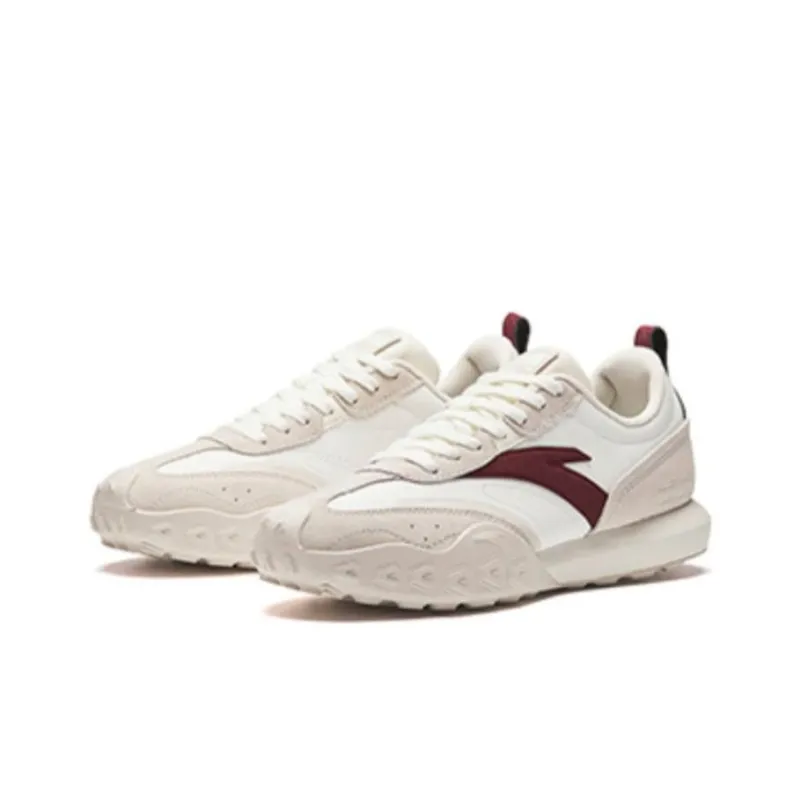 Anta Low-Top Casual Shoes Men's White Gray-1