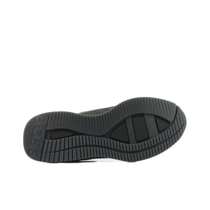 BOSS Logo-patch Padded Sneakers-4