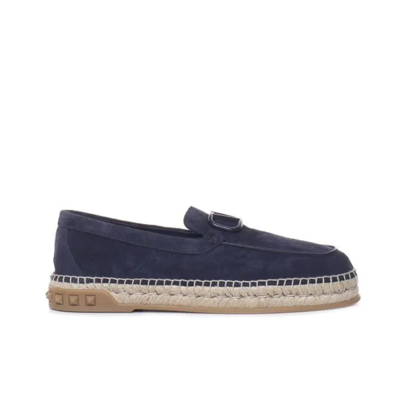 Valentino Garavani Leisure Flows Suede Espadrilles-1