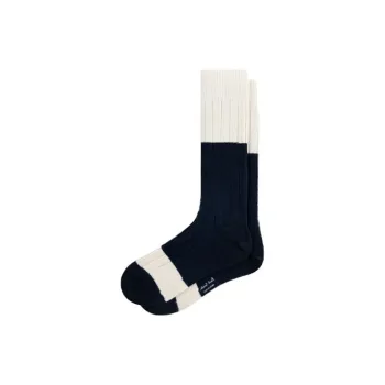 Paul Smith Knee-High Socks Men's 1 Pack Blue
