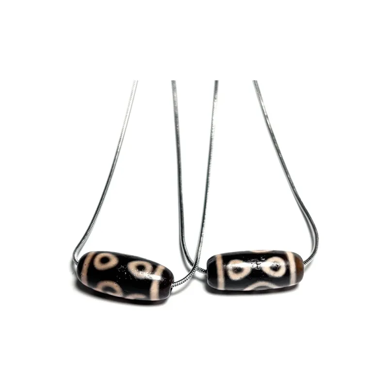 MOUNTAINS AND MANS Agate Jade Necklaces Unisex-1