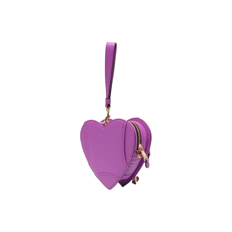 MOSCHINO Calfskin Handbag Shoulder Bag Crossbody Bag Women's Orchid Purple-1