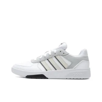 Adidas Neo Courtbeat Anti Slip And Wear Resistant Lightweight Low Top Skateboard Shoes Men's White