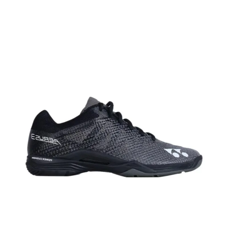 YONEX POWER CUSHION AERUS Cushioning And Breathable Low Top Badminton Shoes Unisex Black-1