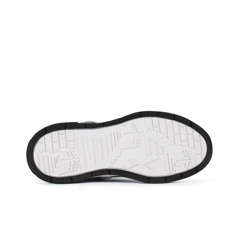 Same way Chu Ce Series Skateboard Shoes Unisex Low Top Black/White-5