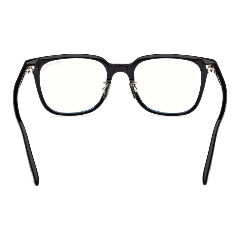 TOM FORD Plate Rectangular Eyeglass Frames Unisex Black-6