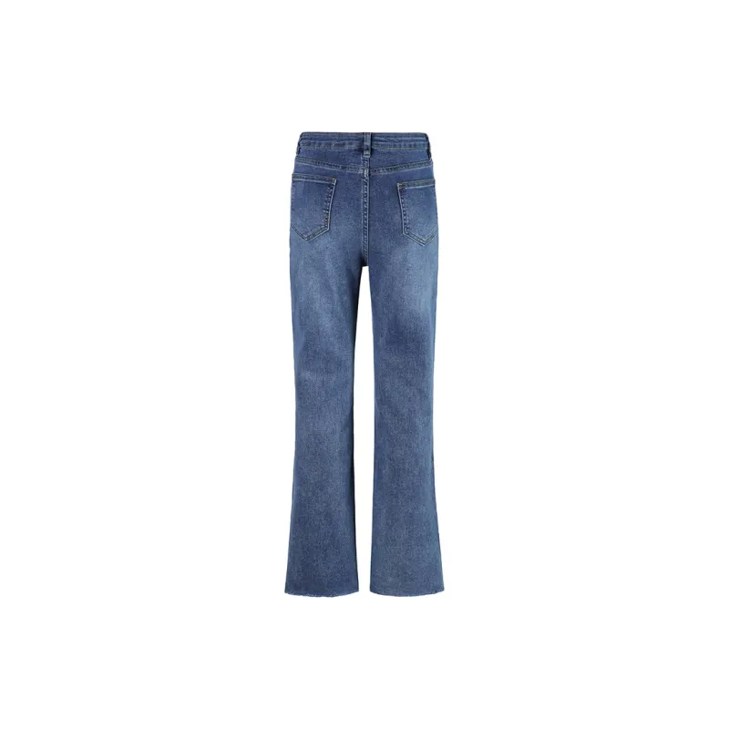 Wen Shan Jeans Women's Vintage Blue-1