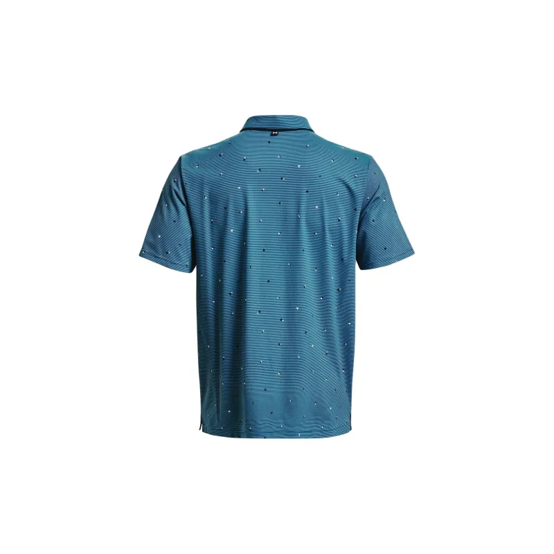Under Armour Iso Chill Verge Polo Shirt Men's Peacock Blue-1