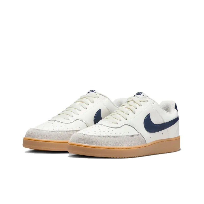 Nike Court Vision 1 Low Beige Blue Burgundy-1