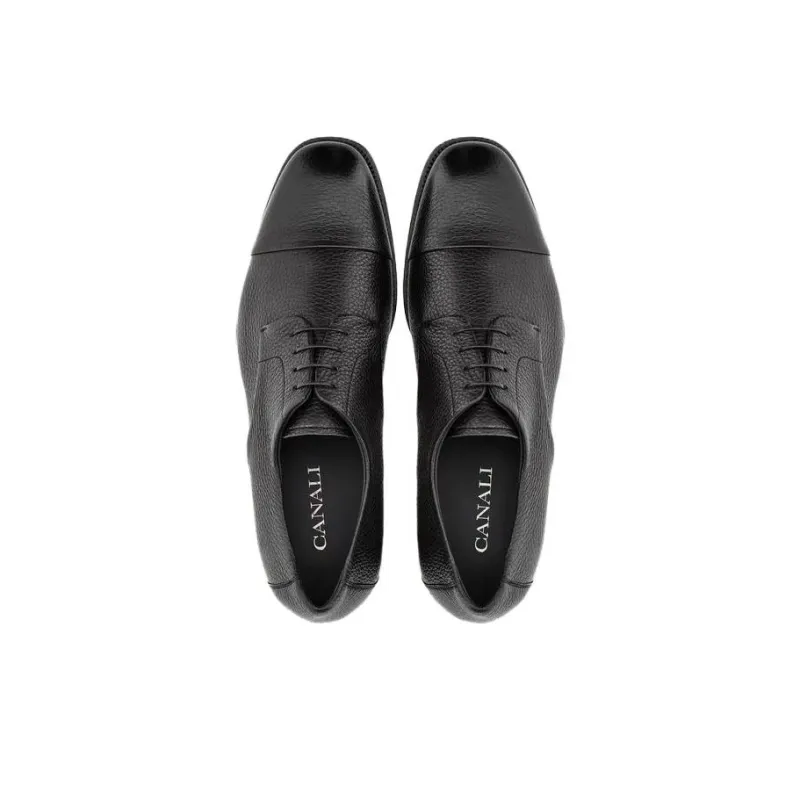 Canali Dress Shoes Men Low-Top Black-2