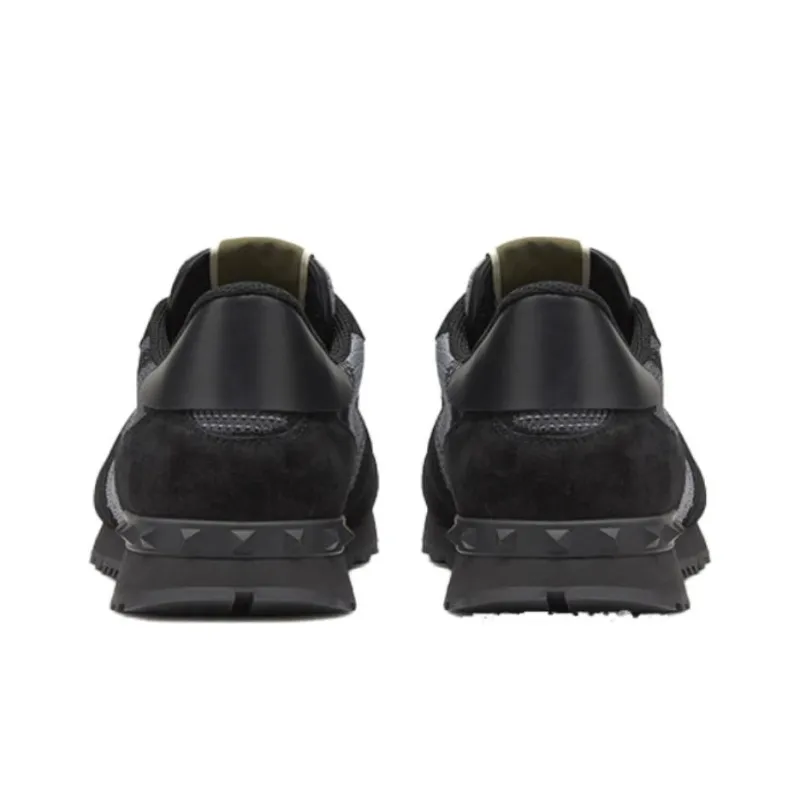 Valentino Garavani Camouflage Rockrunner Lace Up Sneakers-4