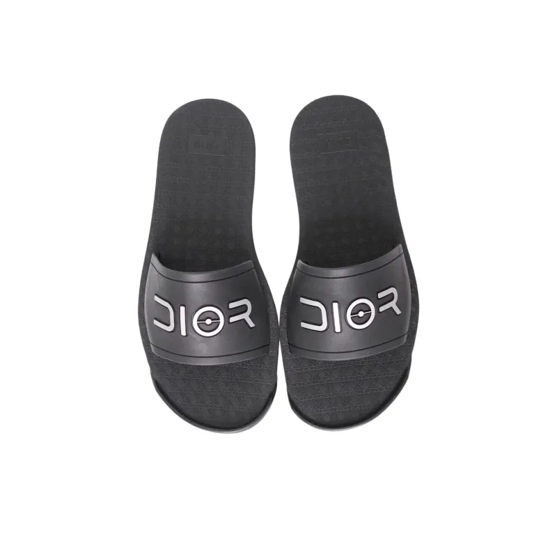 DIOR Alpha DIOR Slides X Sorayama Black White-3