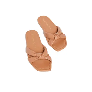 Stuart Weitzman/SW Playa Slide Slippers Women's Brown