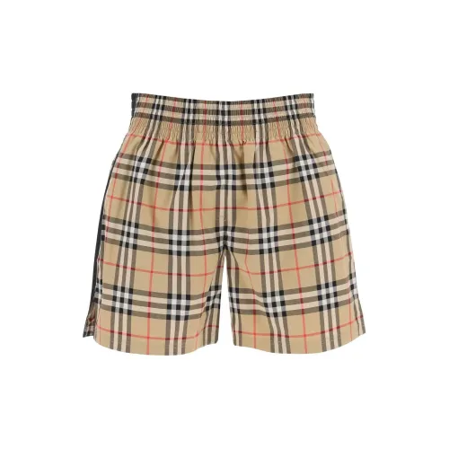 Burberry Casual Shorts Women's Beige