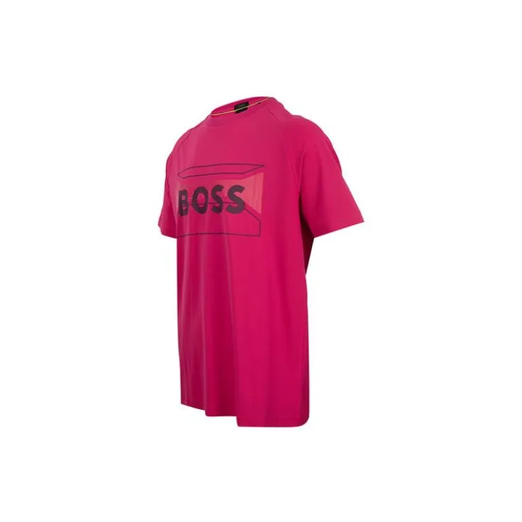 HUGO BOSS T Shirts Men Pink-2