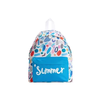 ROCKLAND Polyester Backpack Large Size Unisex Blue