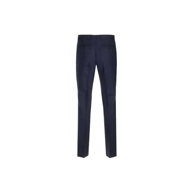 ETRO Jacquard Pressed Crease Trousers-1