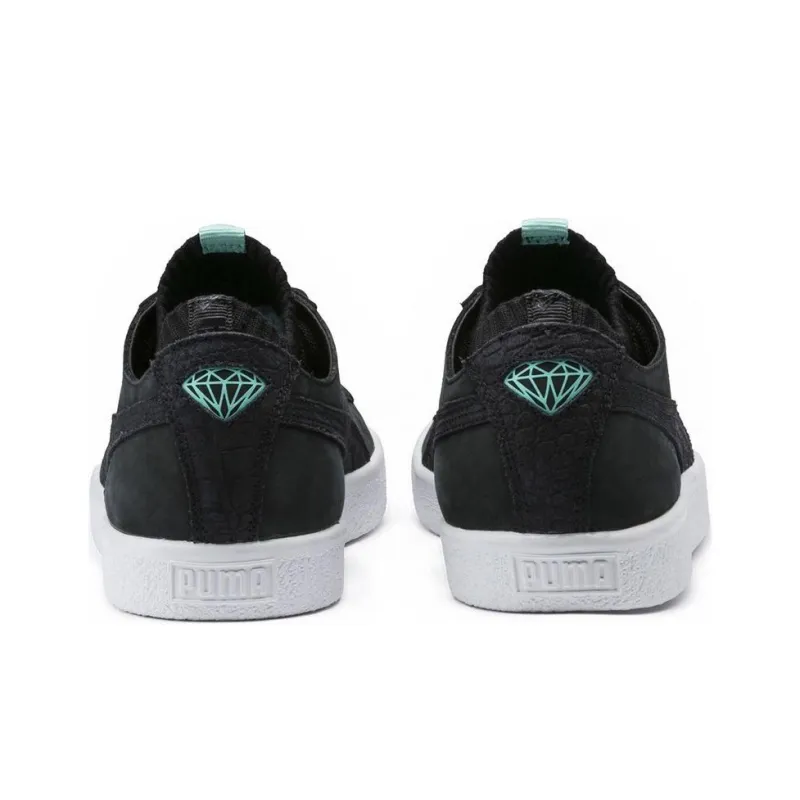 PUMA Clyde Sock Lo Diamond Supply Co Black-4