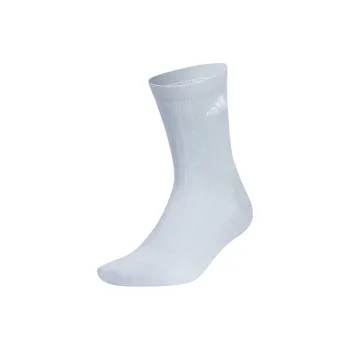 Adidas Mid Calf Socks Unisex 1 Pack Light Blue/White