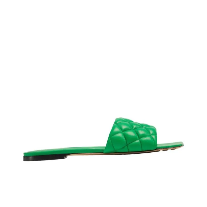 Bottega Veneta Padded Stylish Sandal Women's Green-1