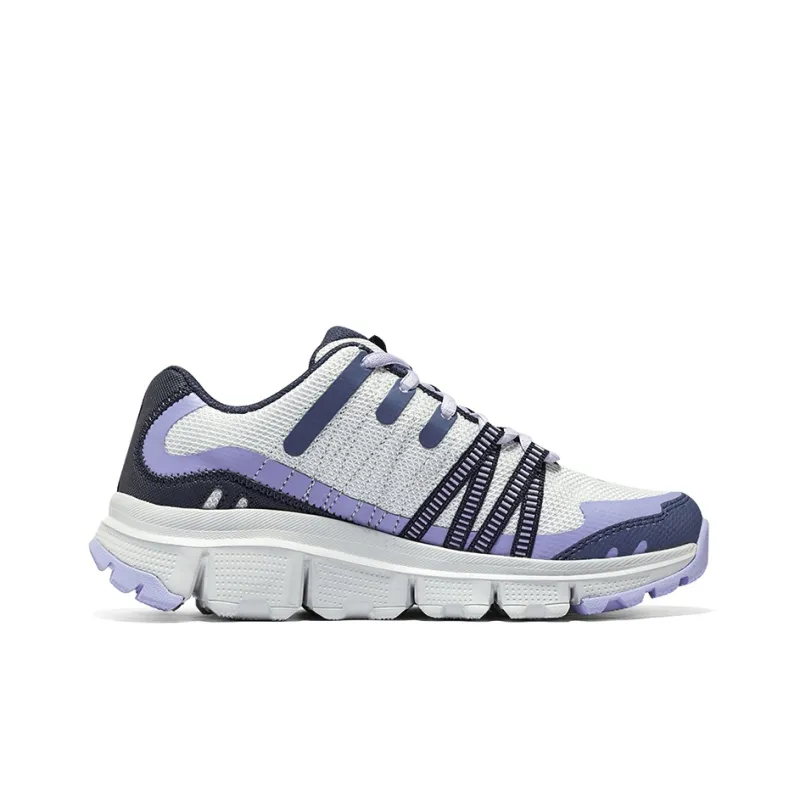 Skechers Summits AT Durable Breathable Low Top Casual Shoes Women's Blue Purple-1