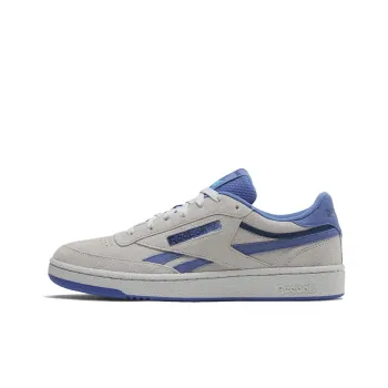 Reebok Club C REVENGE Low Top Skateboard Shoes Unisex Blue Gray